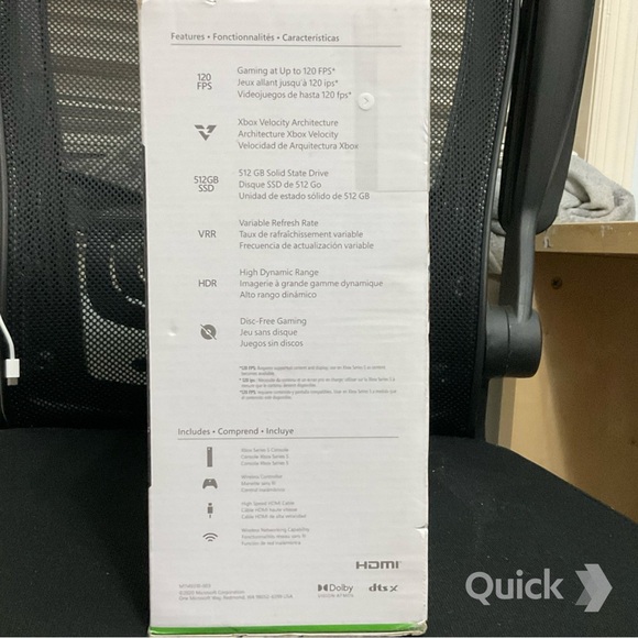 Xbox Series S 512GB: Slim Design, USB-C, Wireless Controller, - Picture 3 of 8